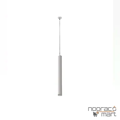 چراغ آویز پندالوکس سفید توکار با ماژول برق مستقیم ارتفاع 60 سانتی متری 6 وات مازی نور