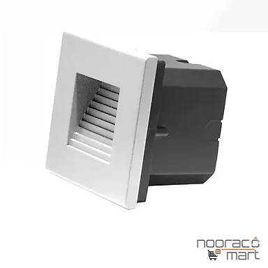 چراغ کنار پله 1 وات سفید 4001 - شعاع