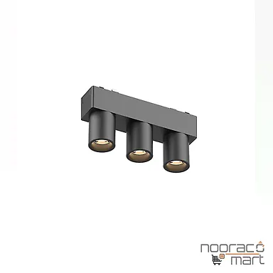 چراغ نقطه ای سه شعله مگنتی 6 وات  SH-MG-04-3x2W شعاع