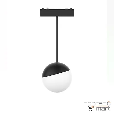 چراغ آویز کروی مگنتی 10 وات-SH-MG-05-R -HG-100 شعاع