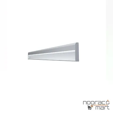 پروفیل قرنیز نوری بدنه سفید SH-1820 شعاع