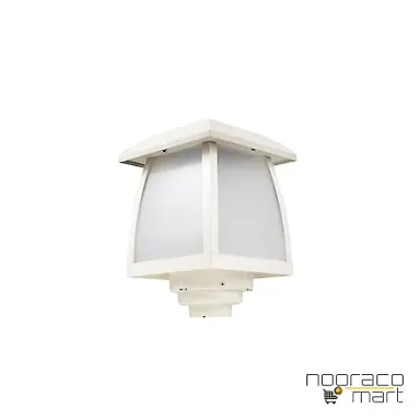 چراغ حیاطی سرلوله سفید SH-4503 شعاع