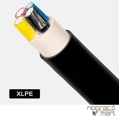 کابل آلومینیوم  16+XLPE 3x35 لوشان