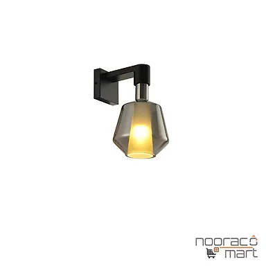 چراغ دیواری 1 وات خاکستری وندا GY-OM 170 لامپ نور