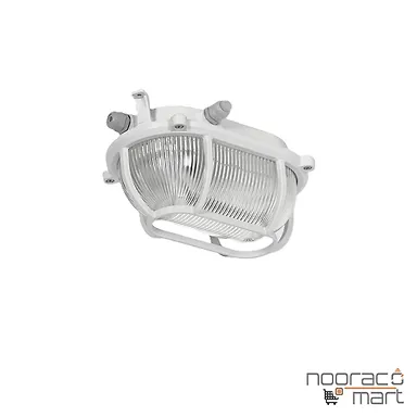 چراغ تونلی ضد نم و غبار راکی با حفاظ 9 وات مازی نور