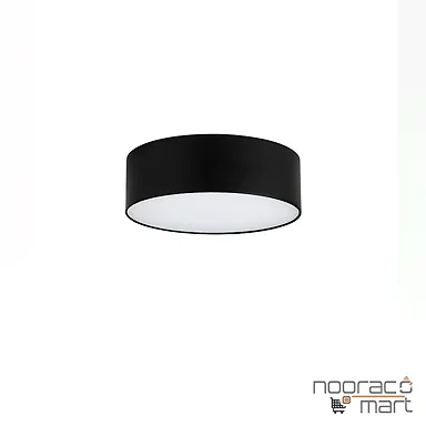 چراغ سقفی روکار گرد 20 وات مشکی SH-5018 شعاع