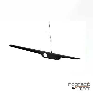 چراغ سقفی آویز 14 وات مشکی SH- 4118 شعاع