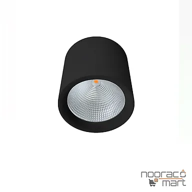 چراغ سقفی روکار 40 وات مشکی SH- ML6022 شعاع