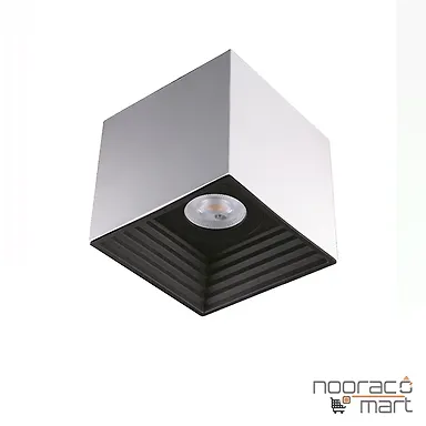 چراغ سقفی  روکار مربع 7 وات سفید SH-4416 شعاع