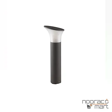 چراغ حیاطی 9 وات خاکستری ارتفاع 50 سانتی متری 1406 -SH شعاع