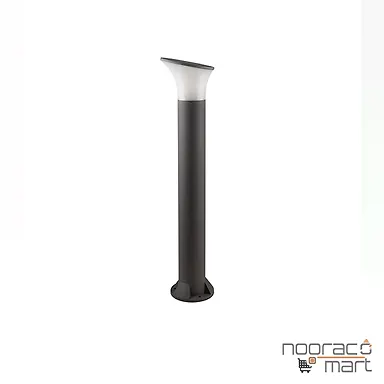 چراغ حیاطی 9 وات خاکستری ارتفاع 80 سانتی متری 1407 -SH شعاع