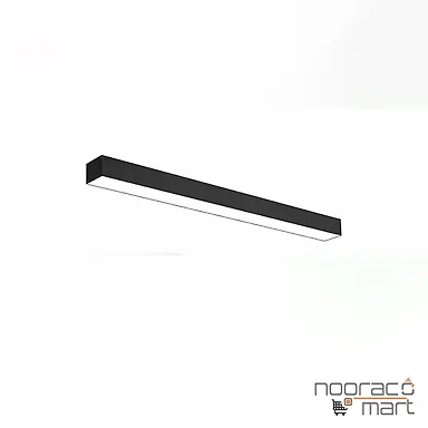 چراغ خطی روکار 36 وات مشکی SH 1814M -شعاع