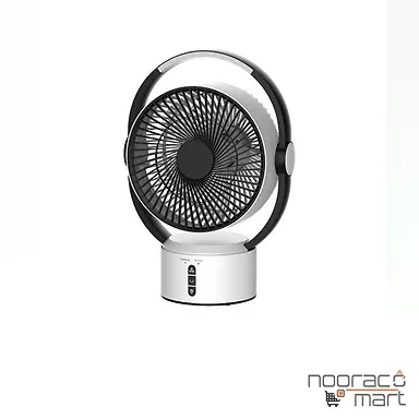 پنکه شارژی پرتابل همراه با چراغ SH-L2819 شعاع