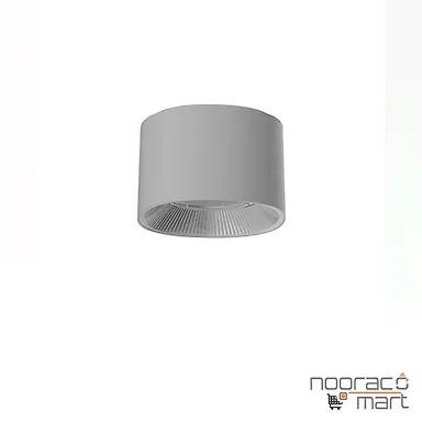 چراغ سقفی روکار استوانه  10 وات سفید SH- 8601 شعاع