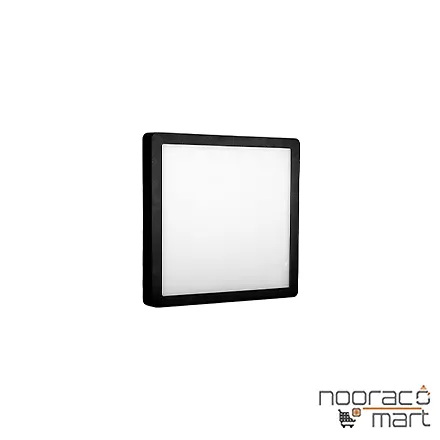 چراغ روکار رونا 40 وات بدنه مشکی 30x30 پارس شعاع توس