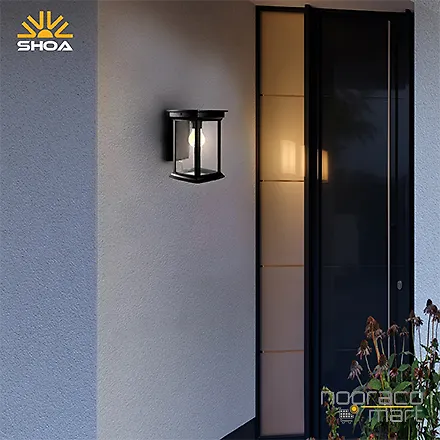 چراغ دیواری پارکی 1631 شعاع