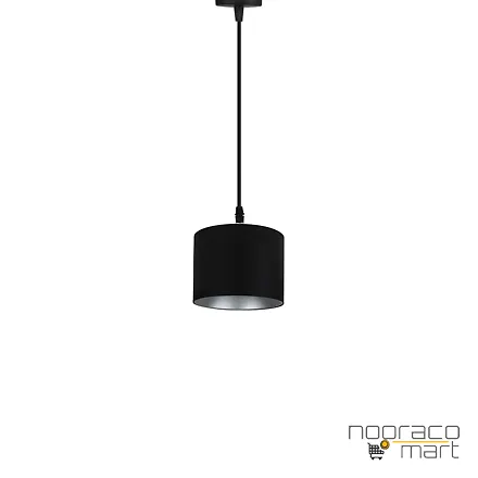 چراغ آویز 7 وات مشکی SH5016S شعاع