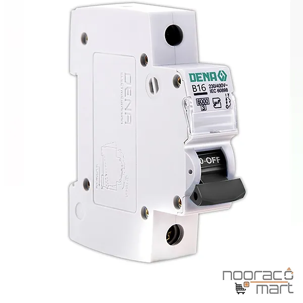 کلید مینیاتوری 16 آمپر تک پل B دنا الکتریک ایرانیان