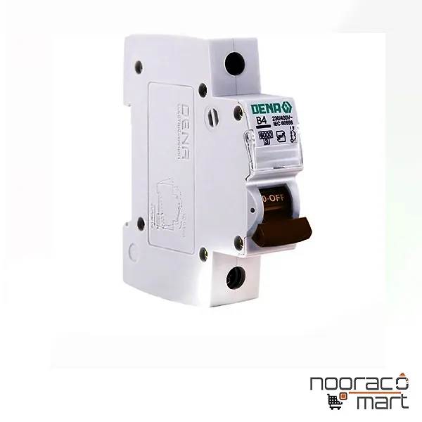 کلید مینیاتوری 4 آمپر تک پل B دنا الکتریک ایرانیان