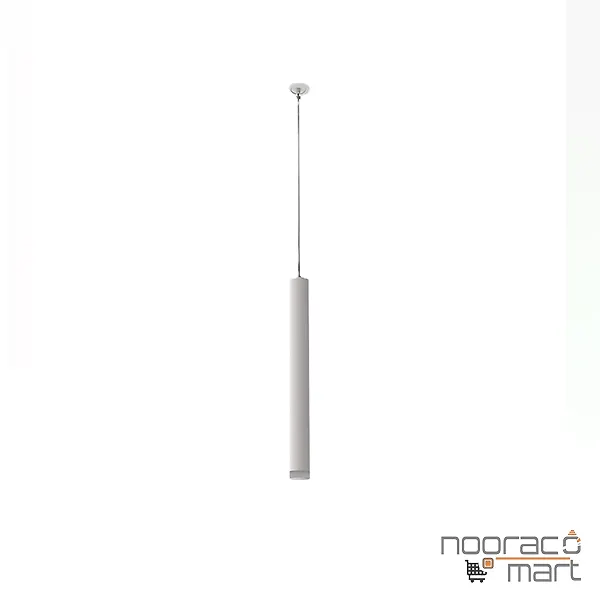 چراغ آویز پندالوکس سفید توکار با ماژول برق مستقیم ارتفاع 60 سانتی متری 6 وات مازی نور