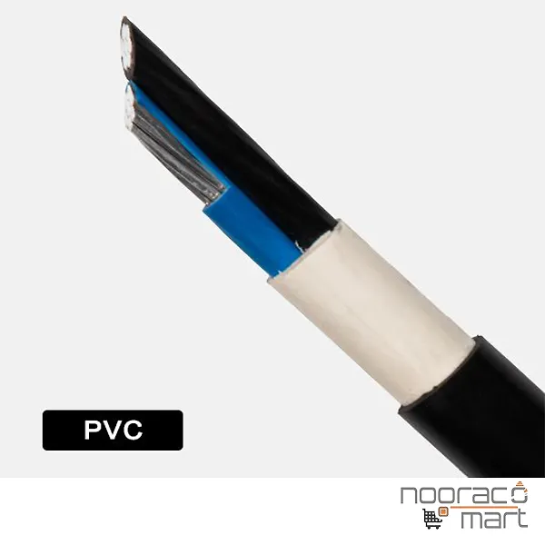 کابل آلومینیوم  PVC 2x25 لوشان