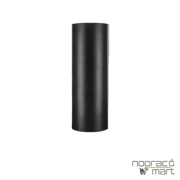 چراغ دیواری دوطرفه 12 وات 25 سانتی متری مشکی N1014 نوران