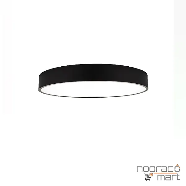 چراغ سقفی روکار گرد 40 وات مشکی SH-7025 شعاع