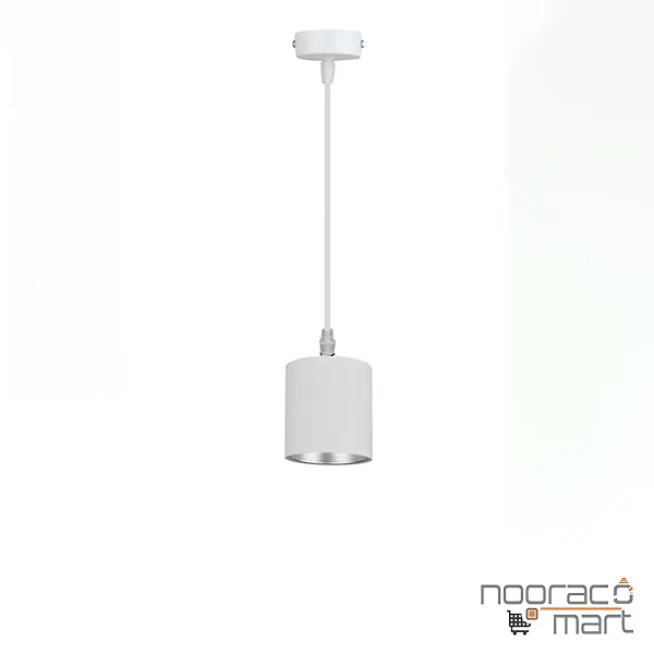 چراغ سقفی آویز استوانه 7 وات سفید SH- 4016S شعاع