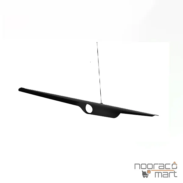 چراغ سقفی آویز 14 وات مشکی SH- 4118 شعاع