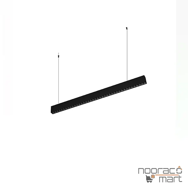 چراغ سقفی آویز لیزر بلید 48 وات مشکی SH- 6804 شعاع