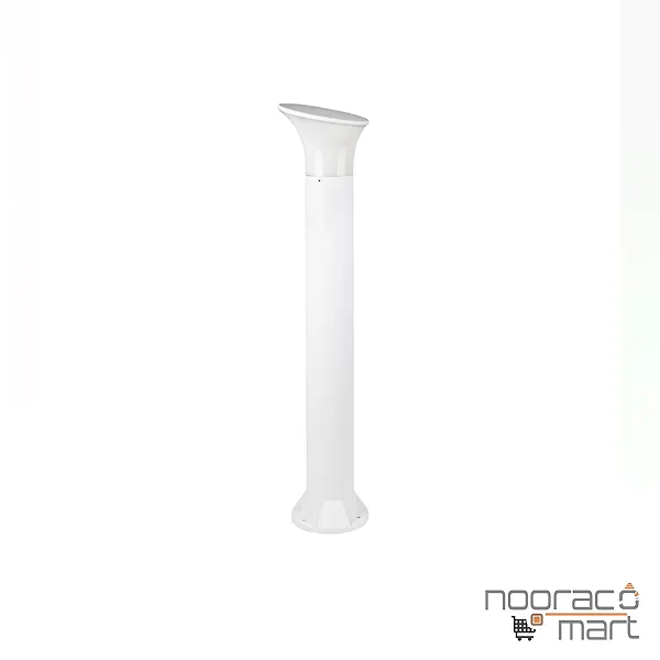 چراغ حیاطی 9 وات سفید ارتفاع 80 سانتی متری 1407 -SH شعاع