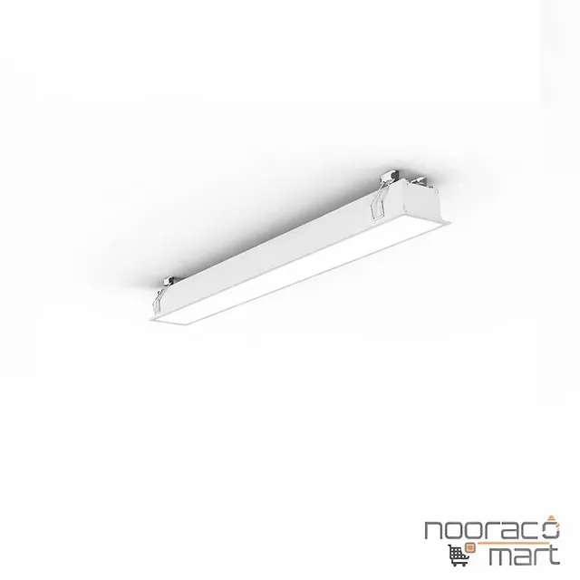 چراغ خطی توکار 36 وات سفید 1814 SH-شعاع