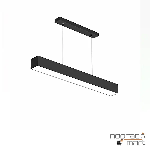 چراغ خطی آویز 36 وات مشکی SH-1814S شعاع