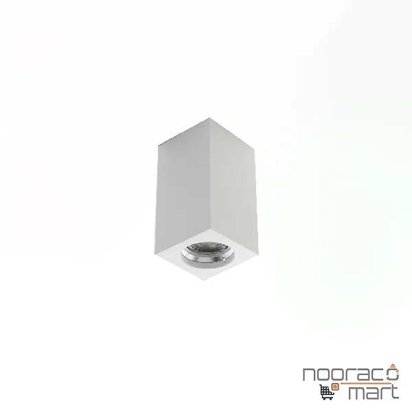 فریم گچی سقفی روکار سفید تک شعله SH- 6616 شعاع