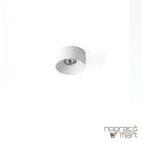 فریم گچی سقفی روکار سفید تک شعله SH- 5901 شعاع