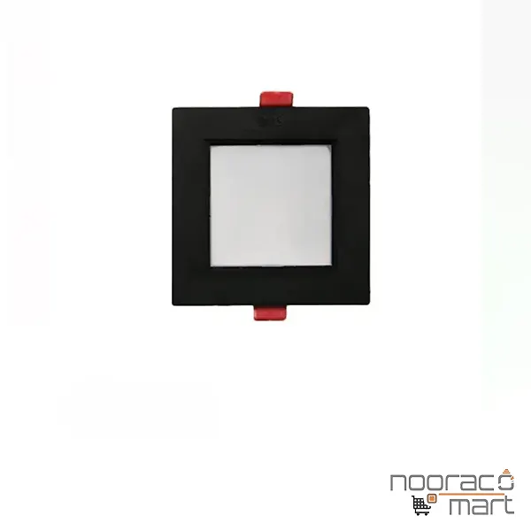 پنل سولاریس 7 وات بدنه مشکی مربع پارس شعاع توس